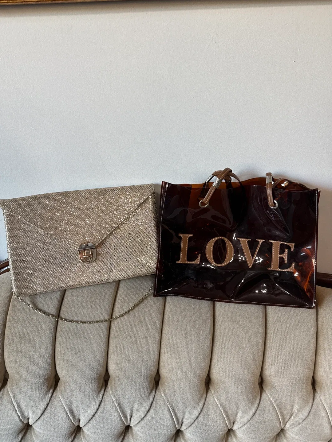 Le Chateau Clutch Purse/free bag thumbnail