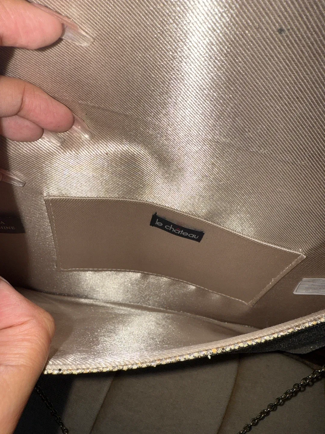 Le Chateau Clutch Purse/free bag image indicator(2)