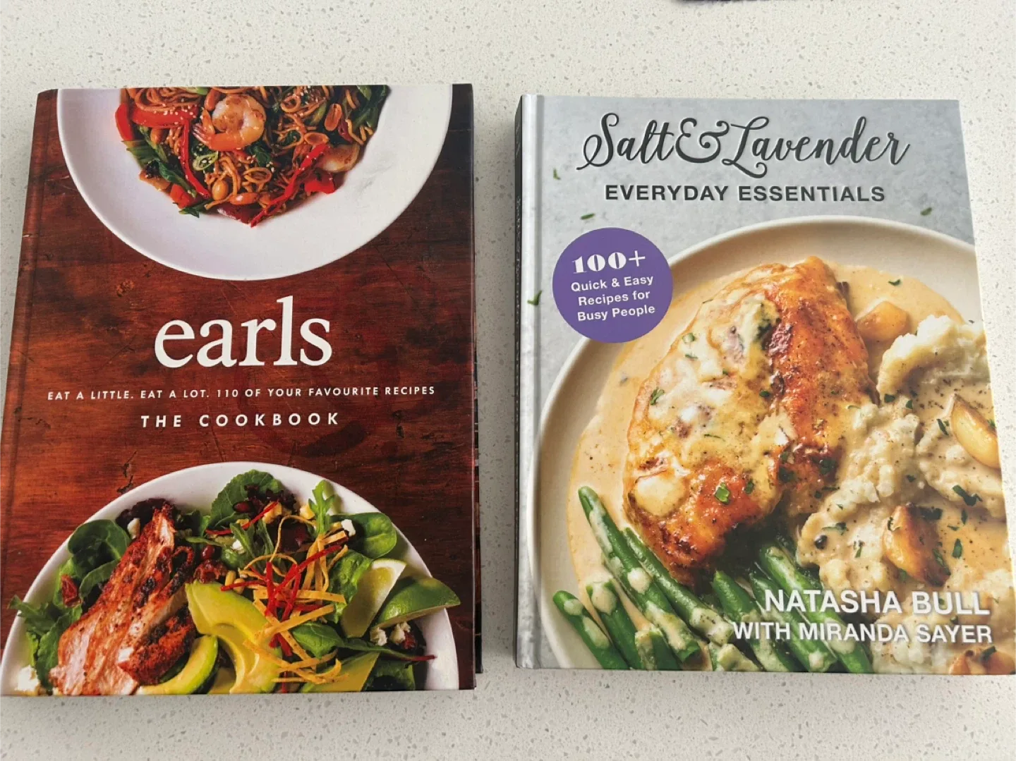 Earls Cookbook & Salt & Lavender Cookbook Set