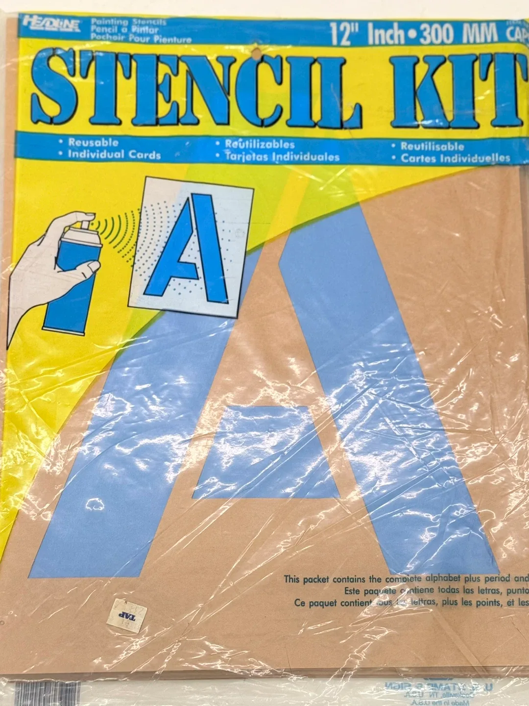 Never opened Headline Stencil Kit 12" Inch image indicator(2)