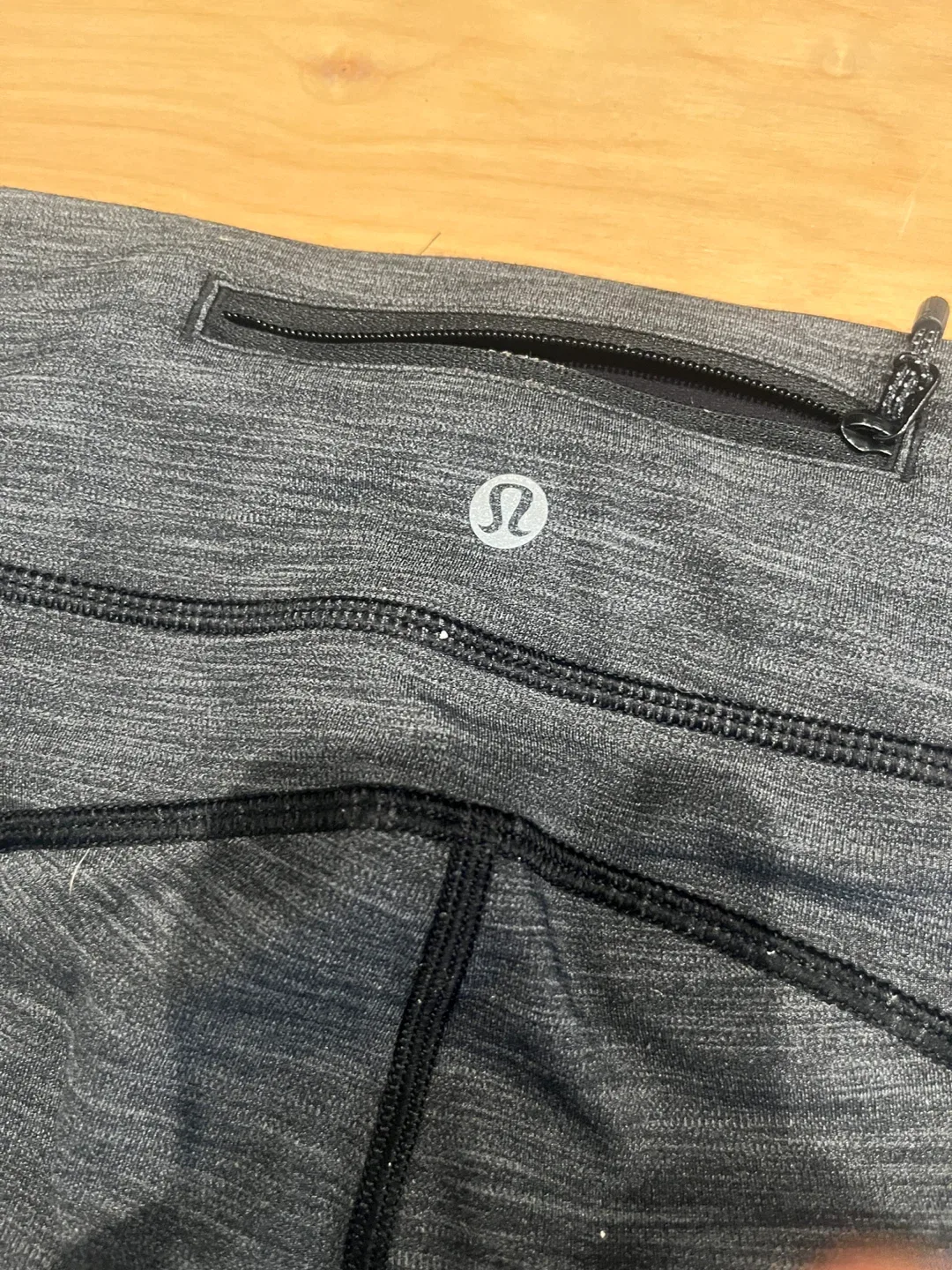 Lululemon Grey Leggings, Size Unknown image indicator(3)