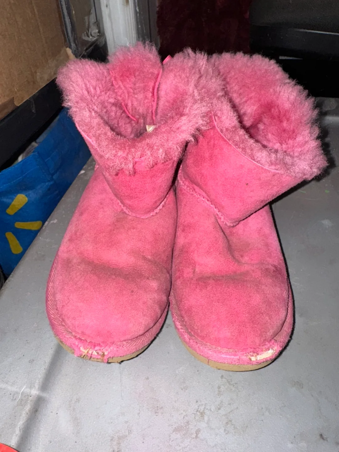 UGG Pink Boots - Size 2 thumbnail