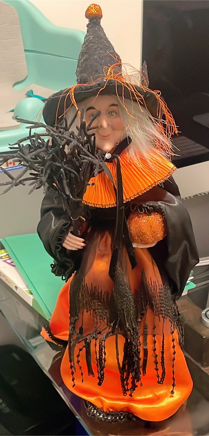 Halloween Witch Decoration