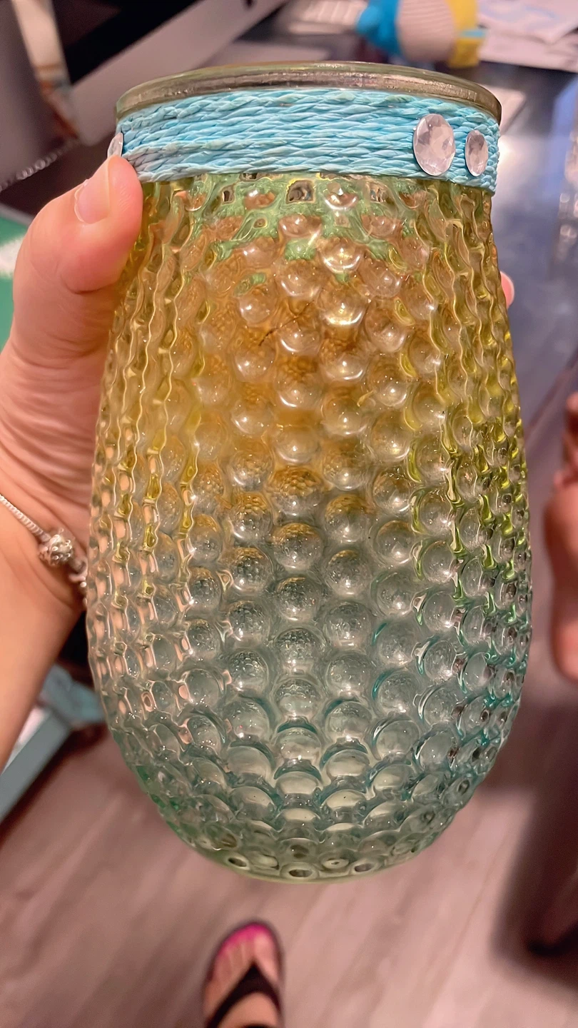 Decorative Glass Jar