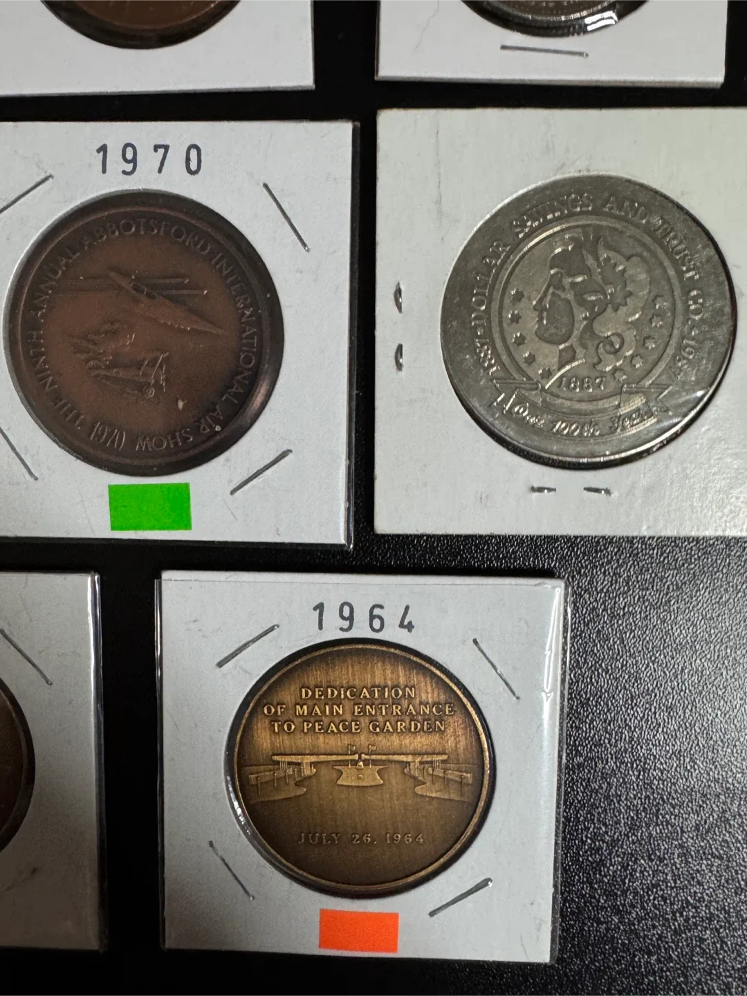 Vintage Canadian Commemorative Tokens image indicator(4)