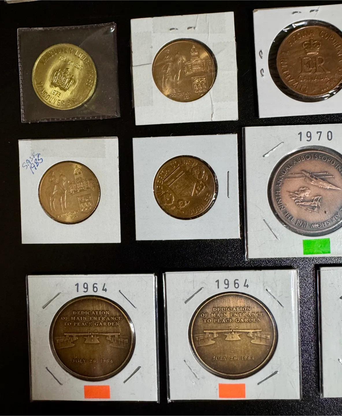 Vintage Canadian Commemorative Tokens image indicator(5)