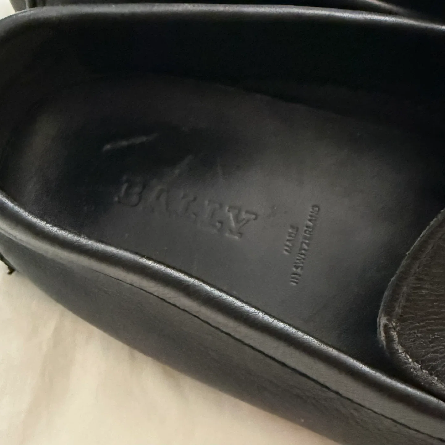Bally Black Leather Loafers image indicator(3)