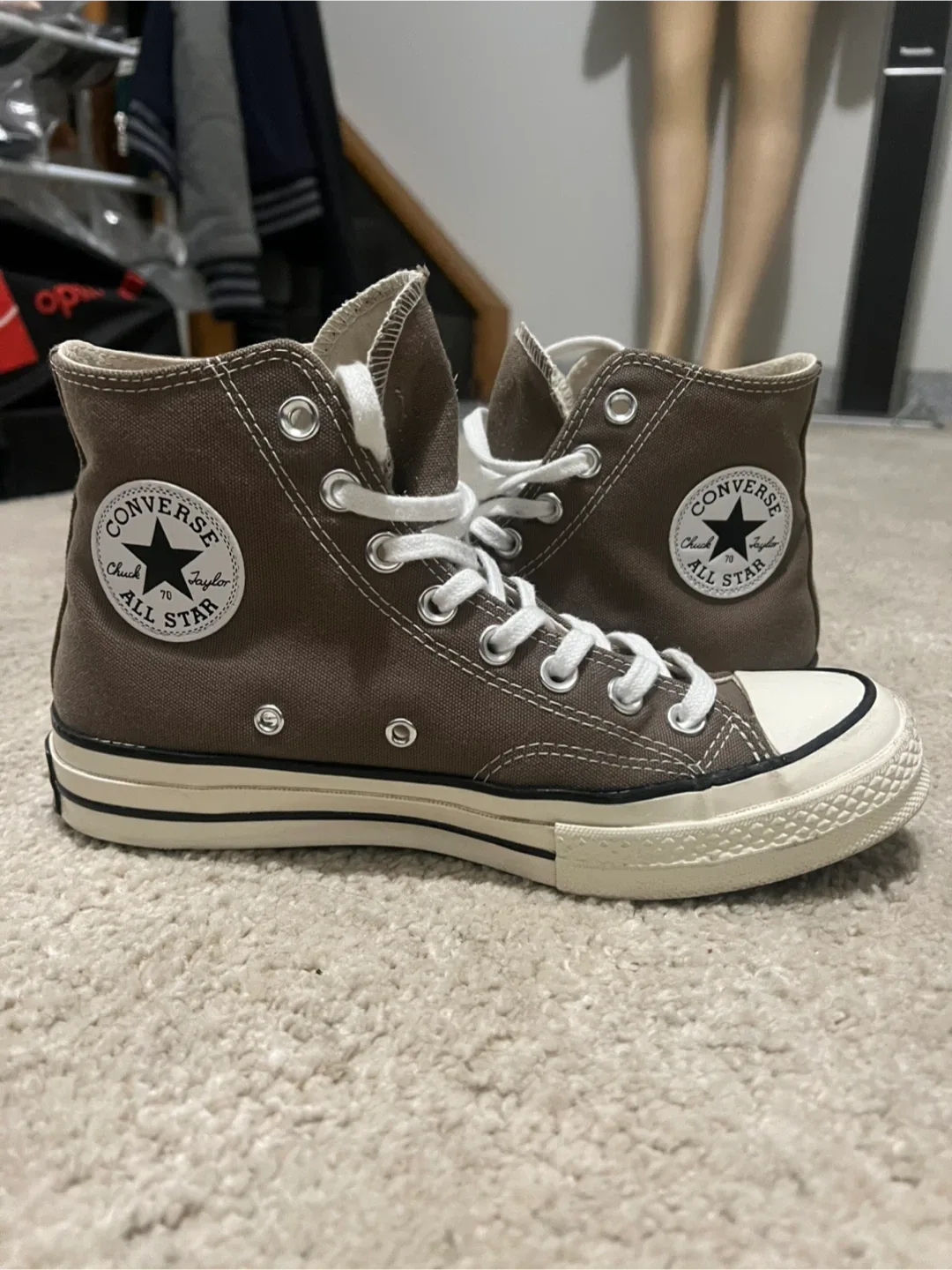 Converse Chuck Taylor All Star 70s High Top Brown Size 8.5 thumbnail