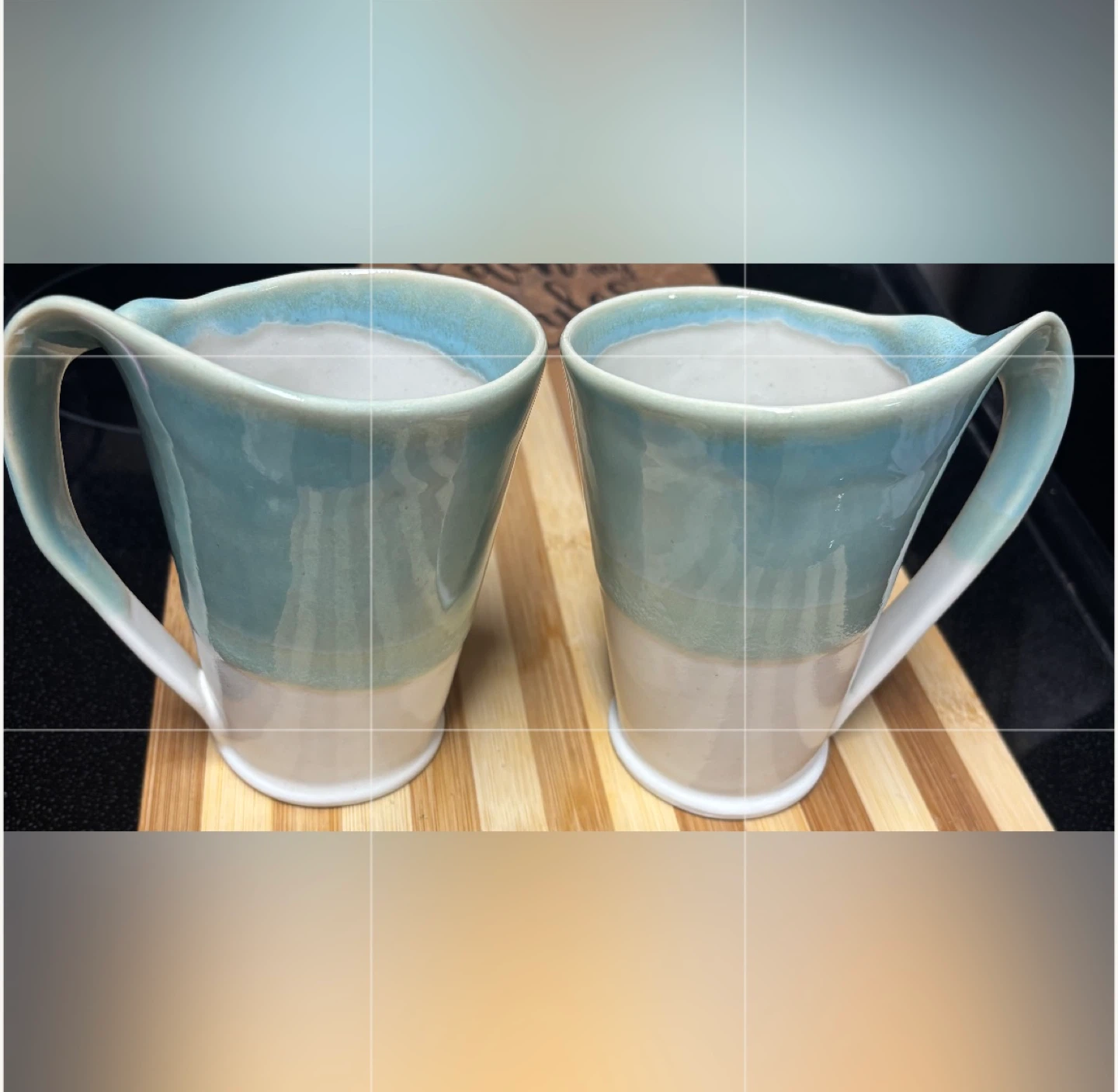 SET OF 2 DEVON DIETRICH COFFEE CUPS