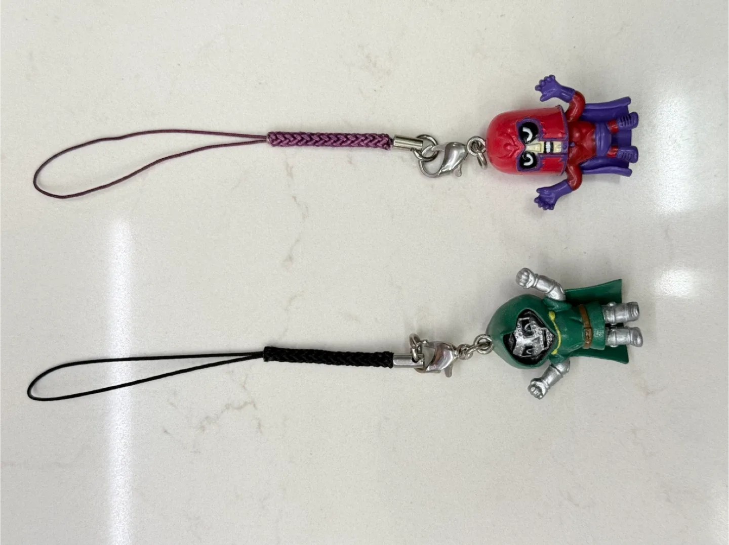 Marvel Magneto & Dr. Doom Cell Phone Charms image indicator(2)