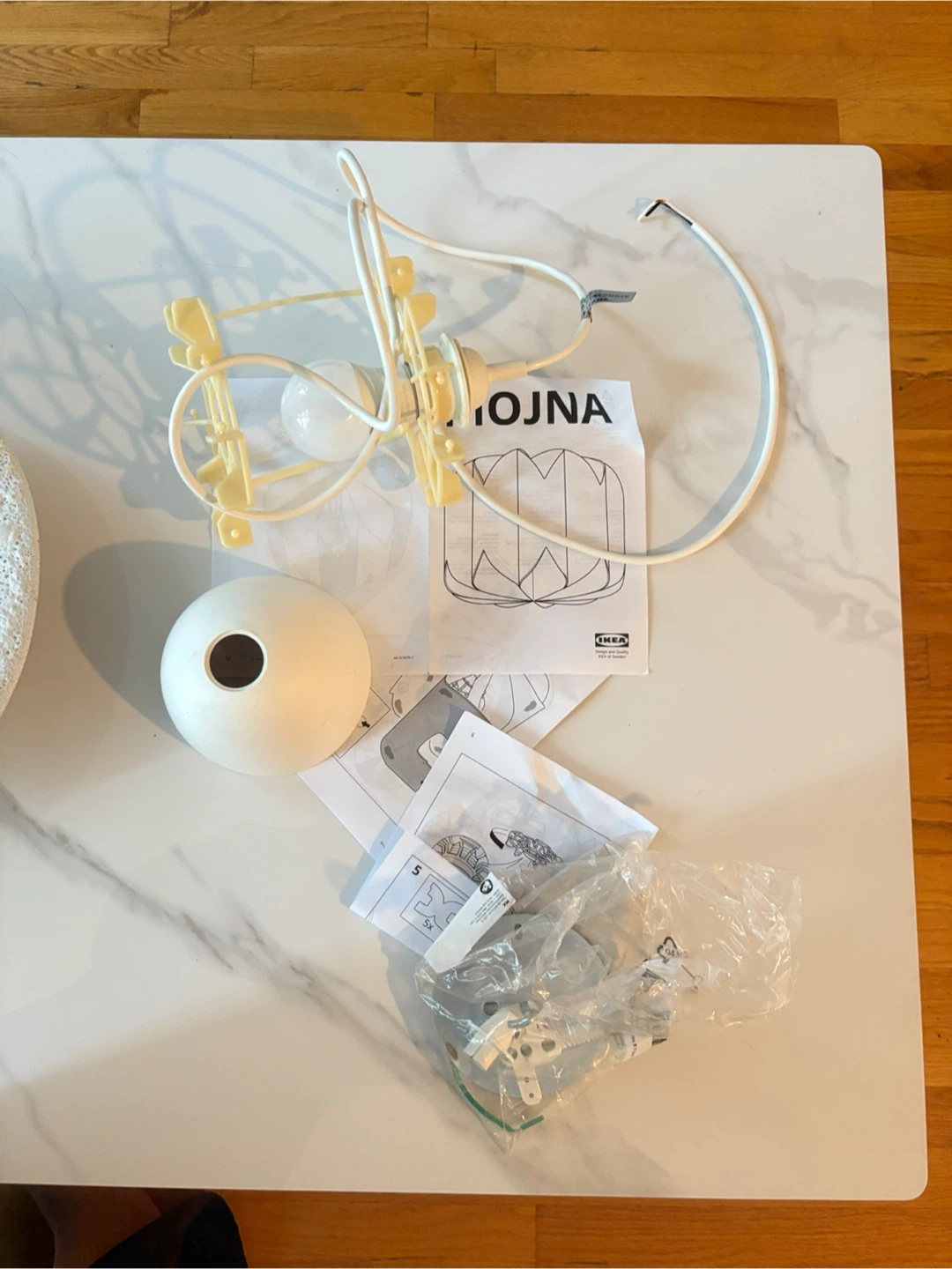 IKEA Mojna Chandelier - photo 2