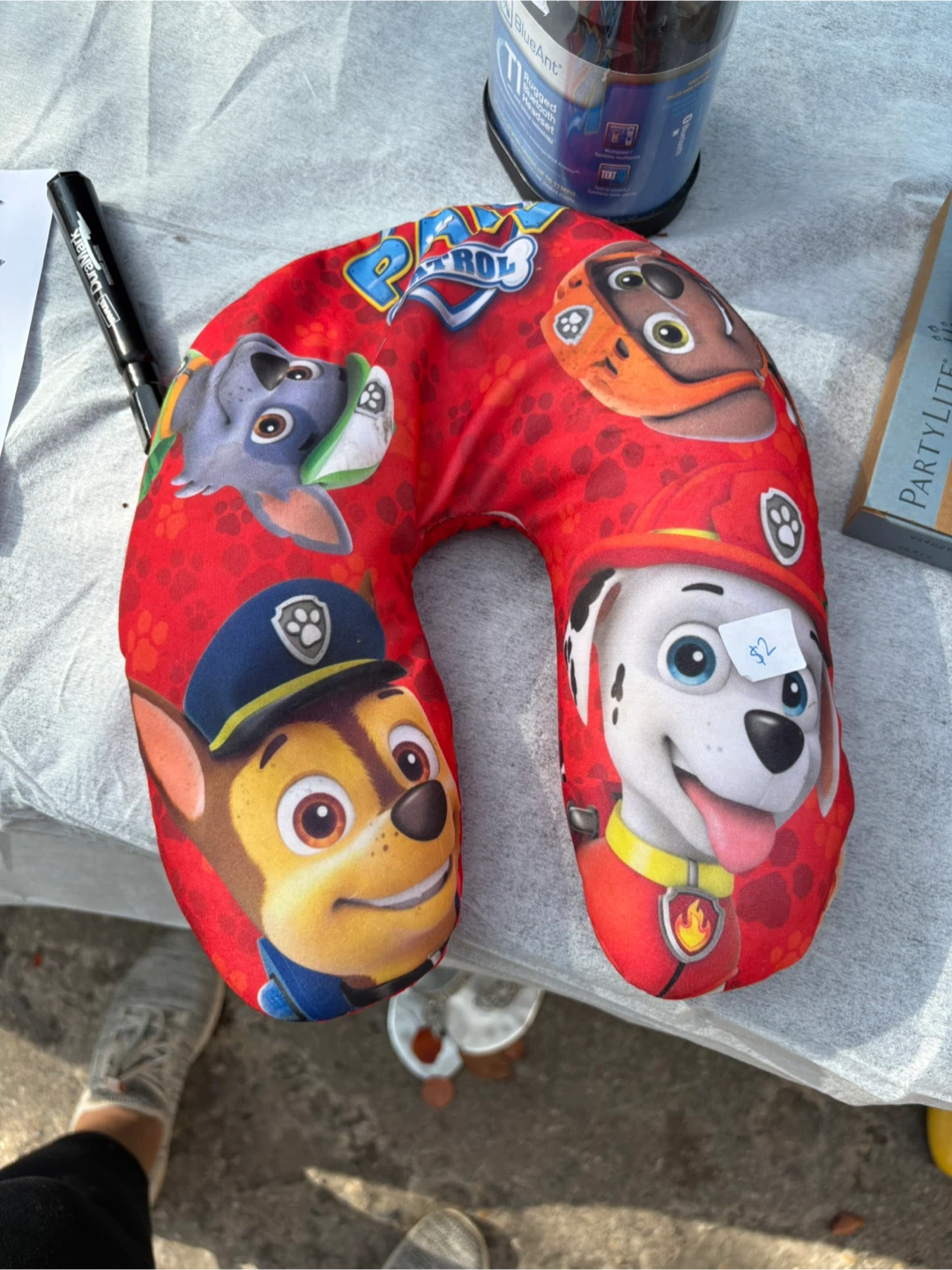 Paw Patrol Kids Travel Neck Pillow