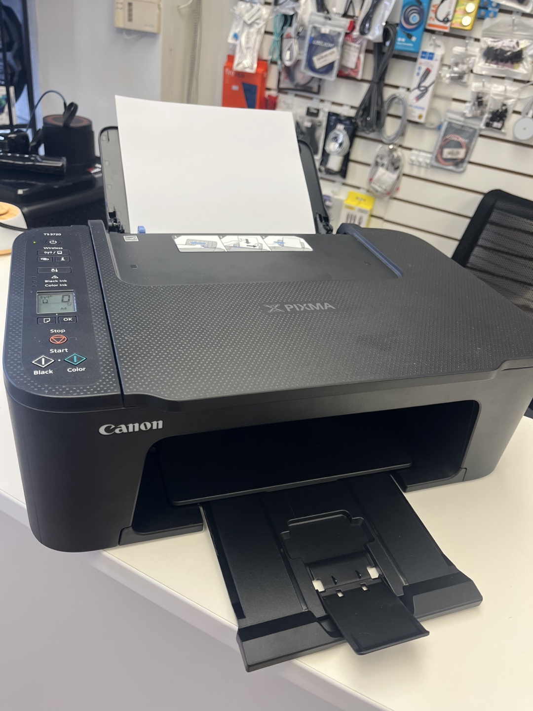 Canon PIXMA TS3720 + Ink- Like New!
