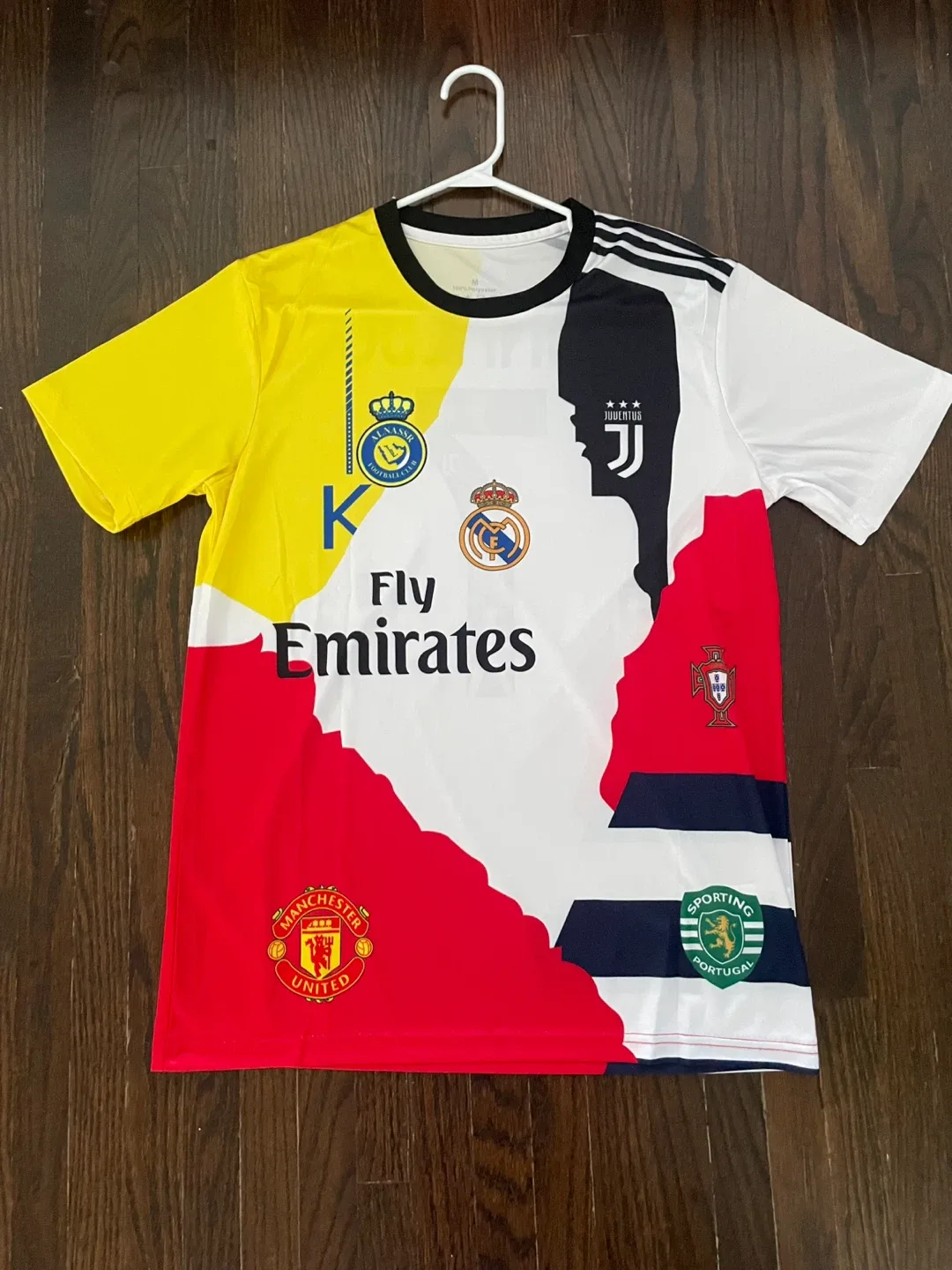 Cristiano Ronaldo all clubs jersey image indicator(2)