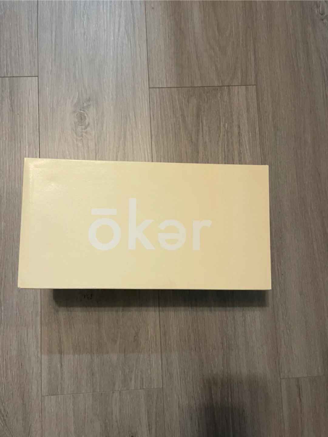 Öker White Leather Toe Ring Sandals - Size 39