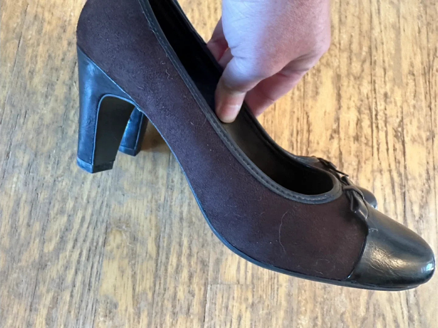 Predictions Brown Heels, Size 7 thumbnail