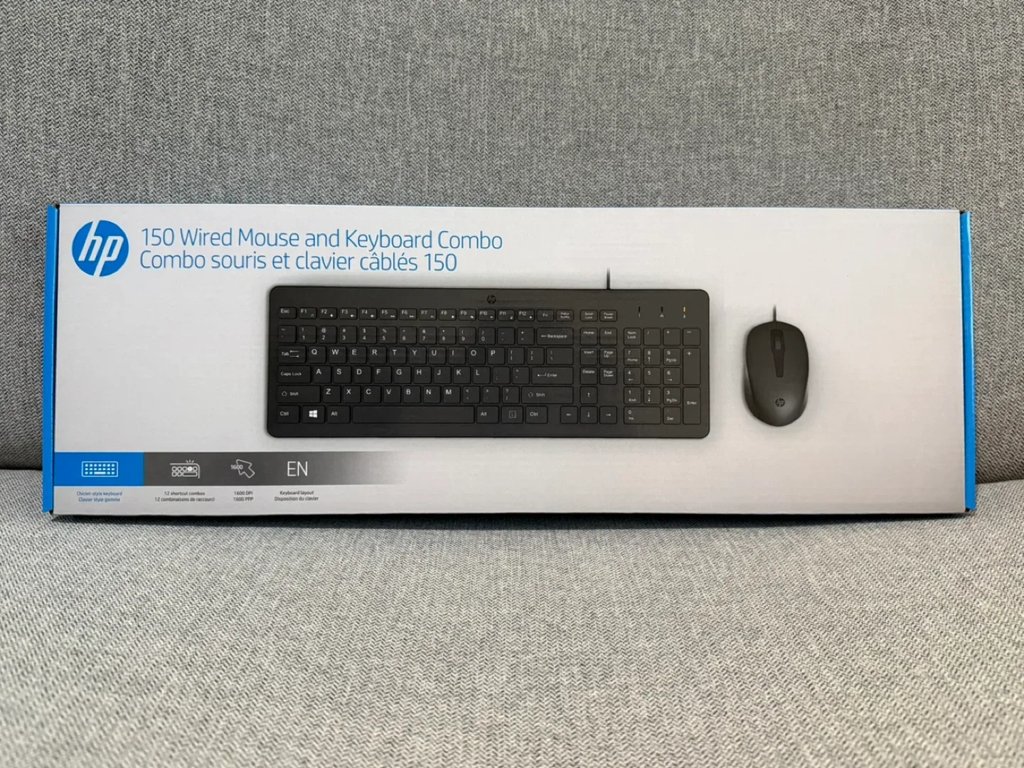 [NEW] HP 150 Wired Mouse and Keyboard thumbnail
