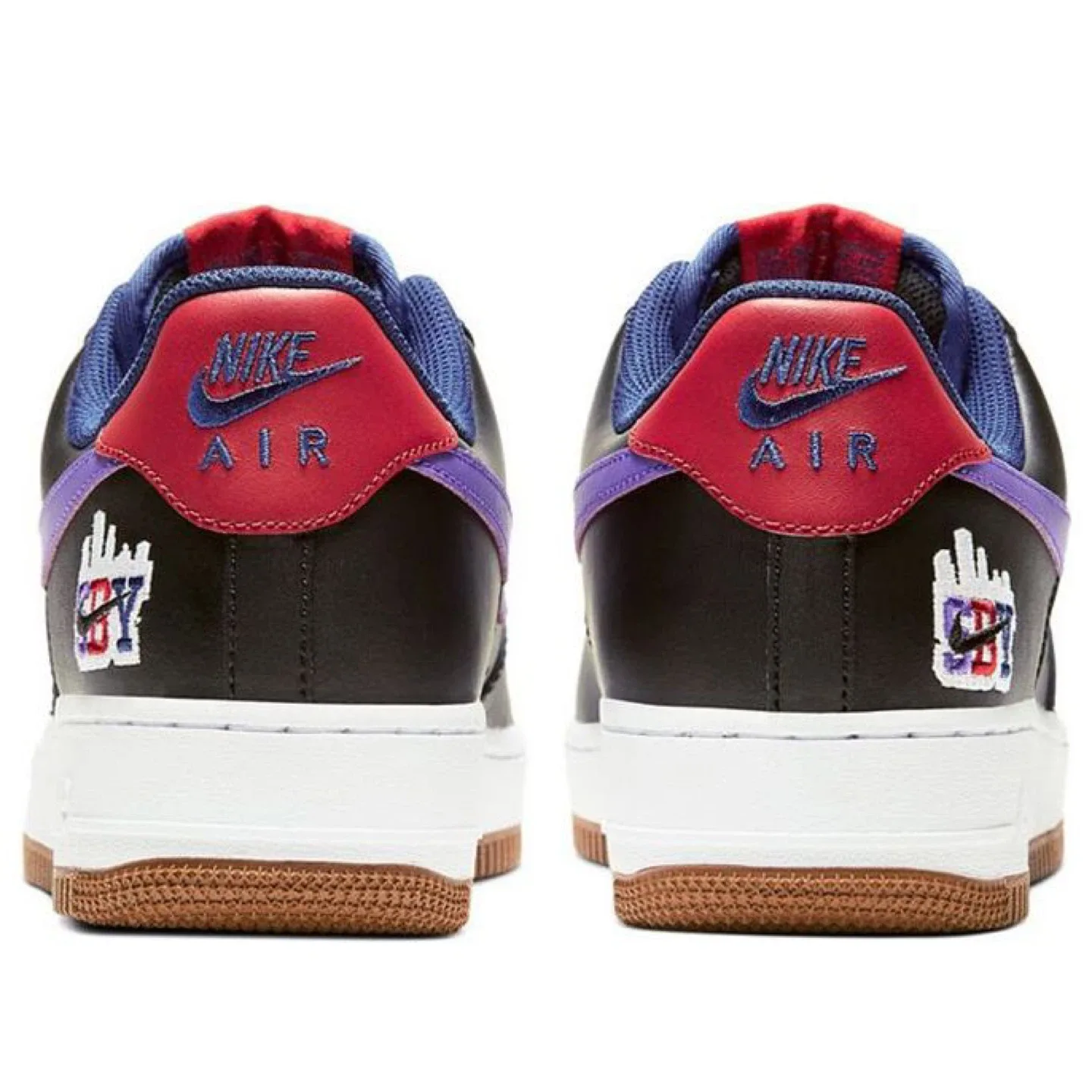 Nike Air Force 1 Low Black/Purple image indicator(2)