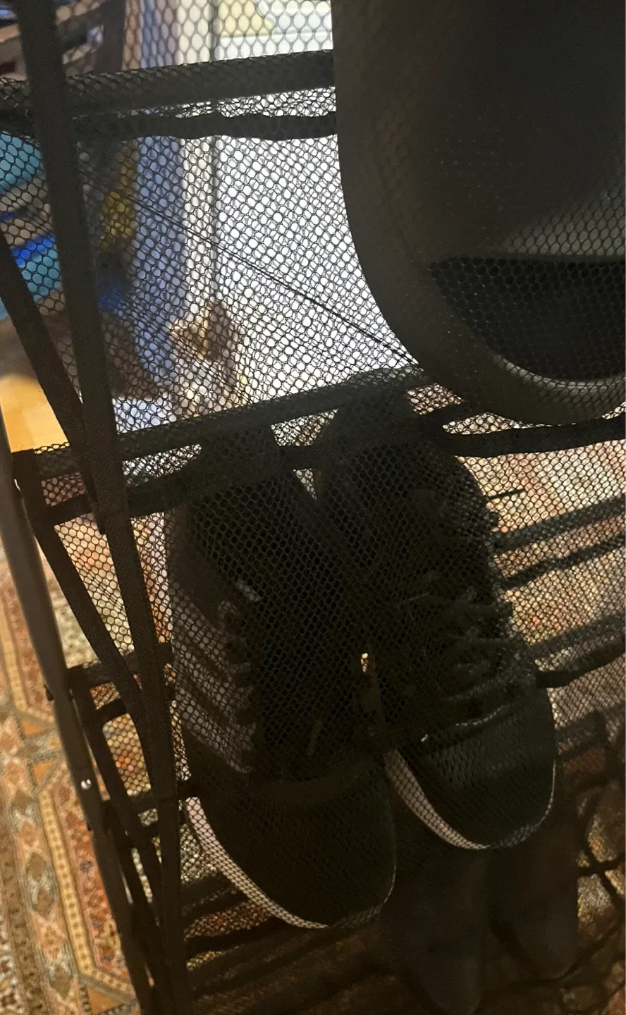 Tall Black Shoe Rack image indicator(4)