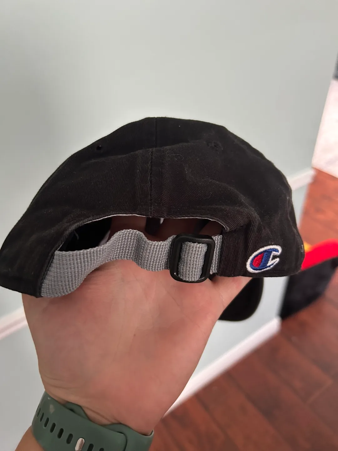 Champion Black youth Hat - OSFA🥕 image indicator(2)