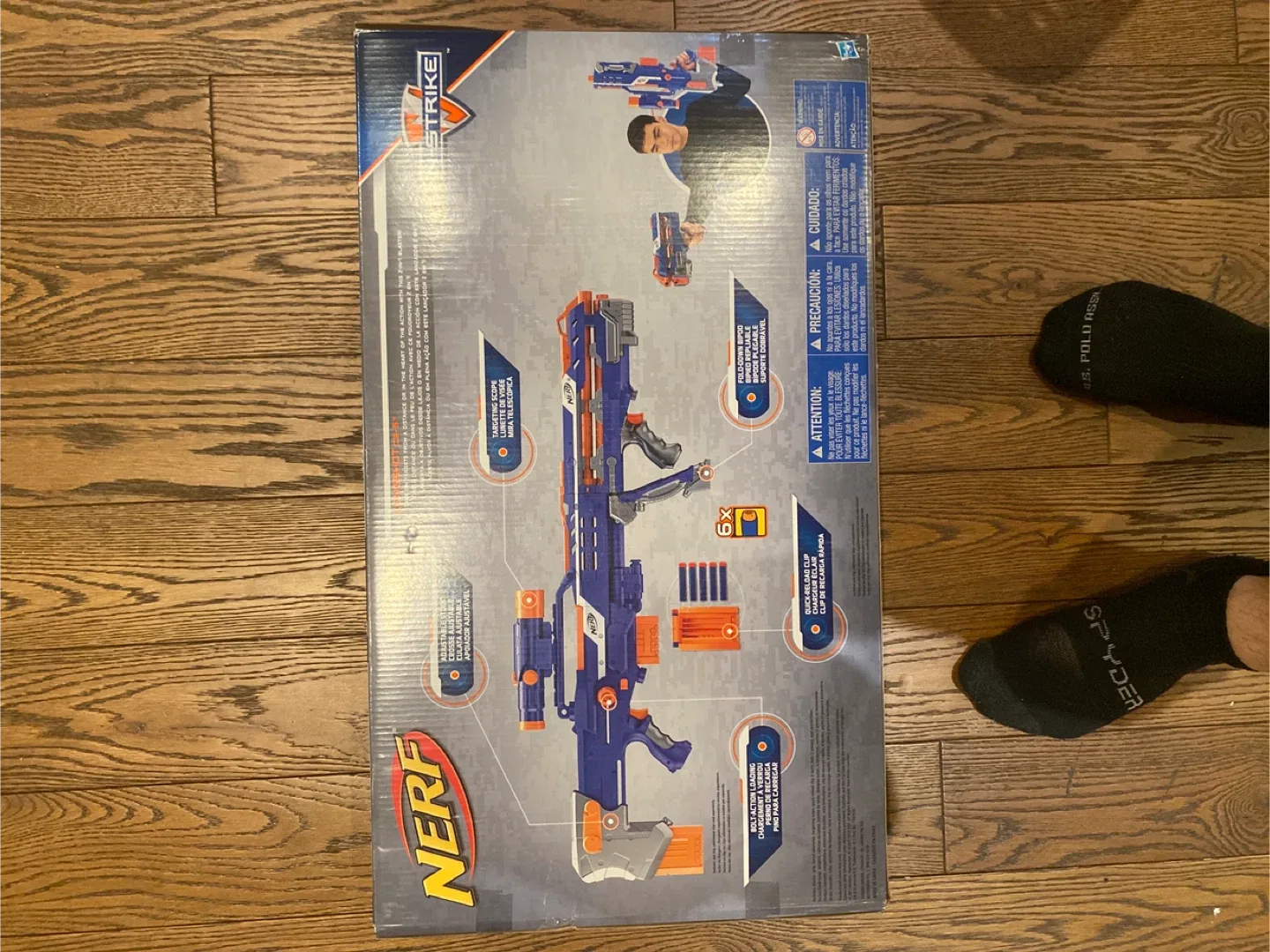 Nerf N-Strike Longshot CS-6 Blaster image indicator(2)