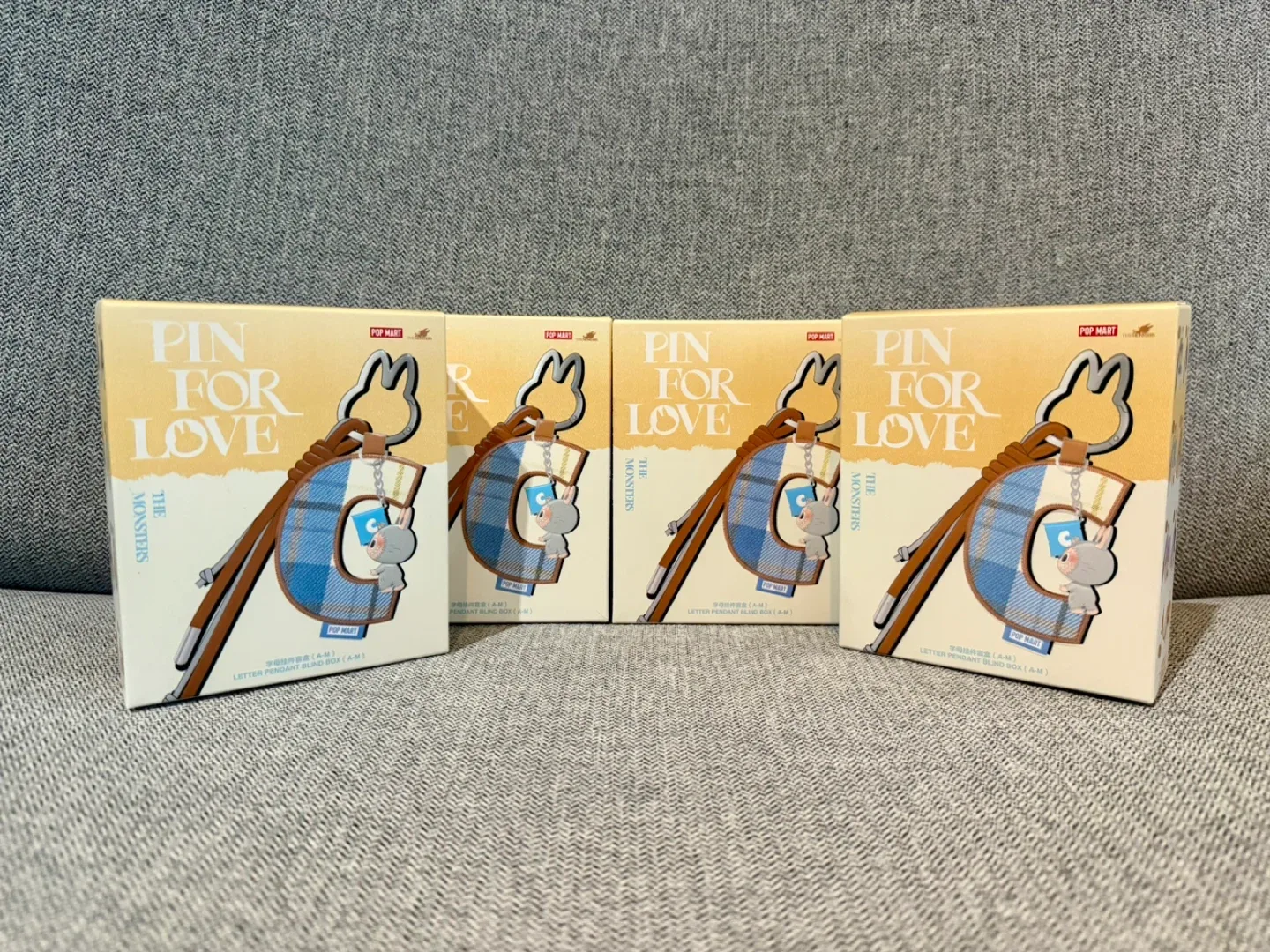 THE MONSTERS Pin for Love Series-Letter Pendant thumbnail