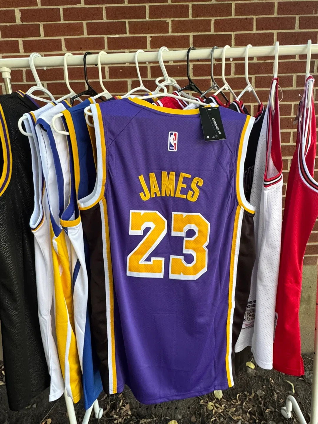 Nike Lakers LeBron James #23 Jersey image indicator(6)