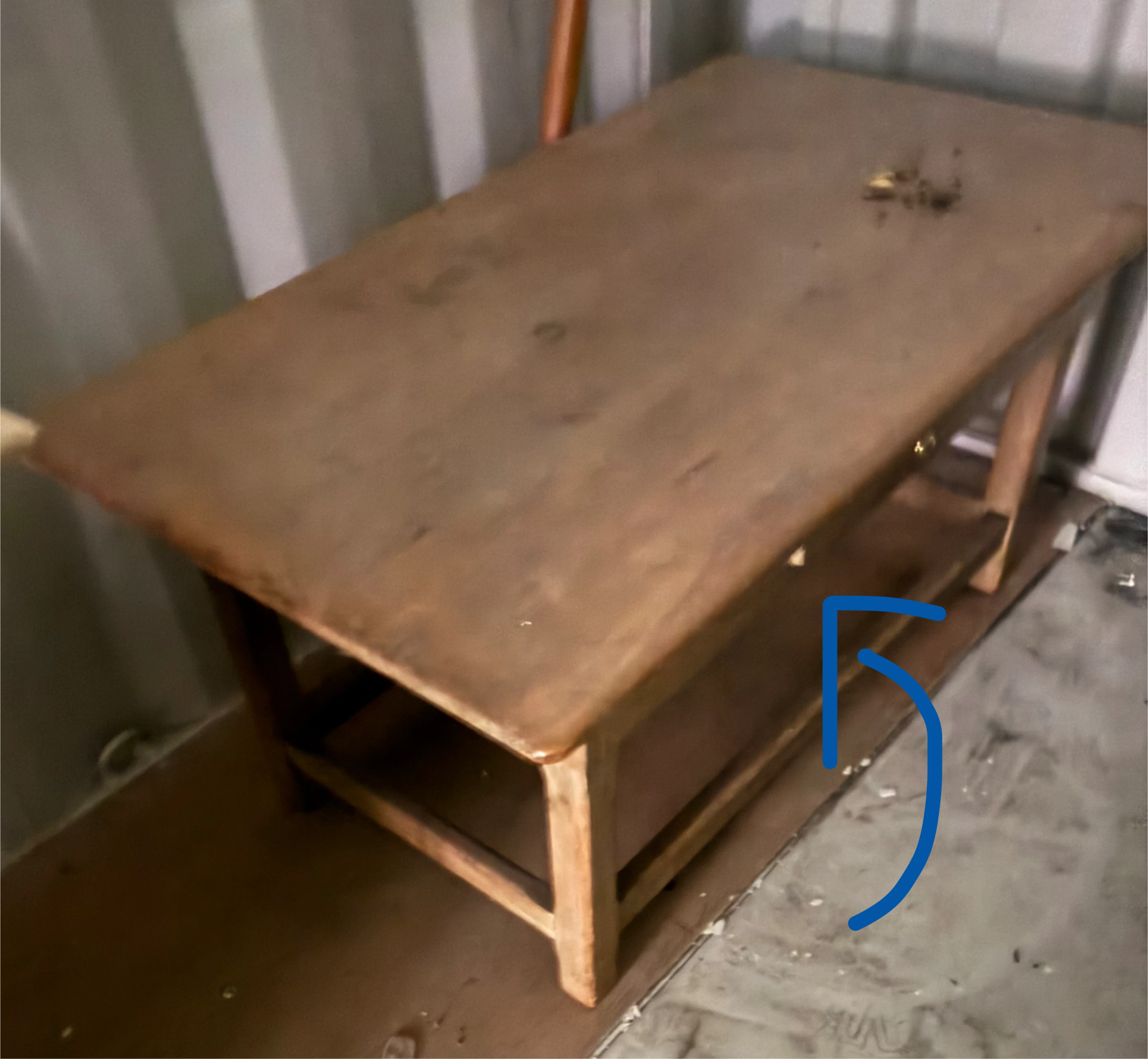 Pine Wood Coffee Table