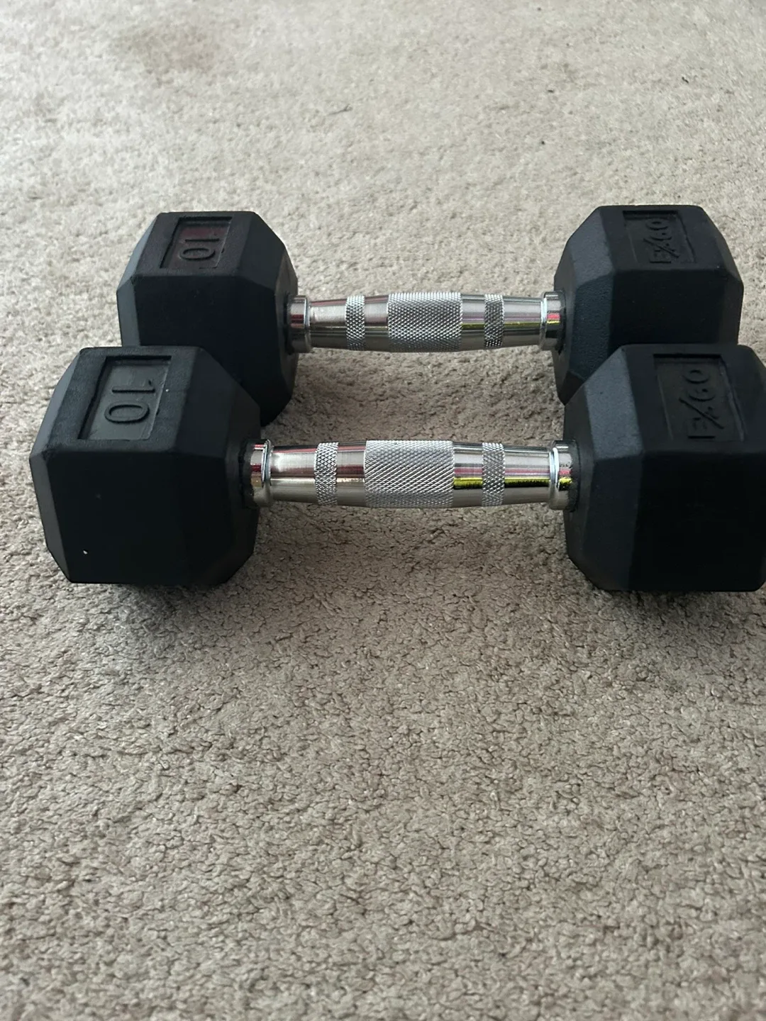 EXO 10 lb Dumbbell Set - Like New! image indicator(2)