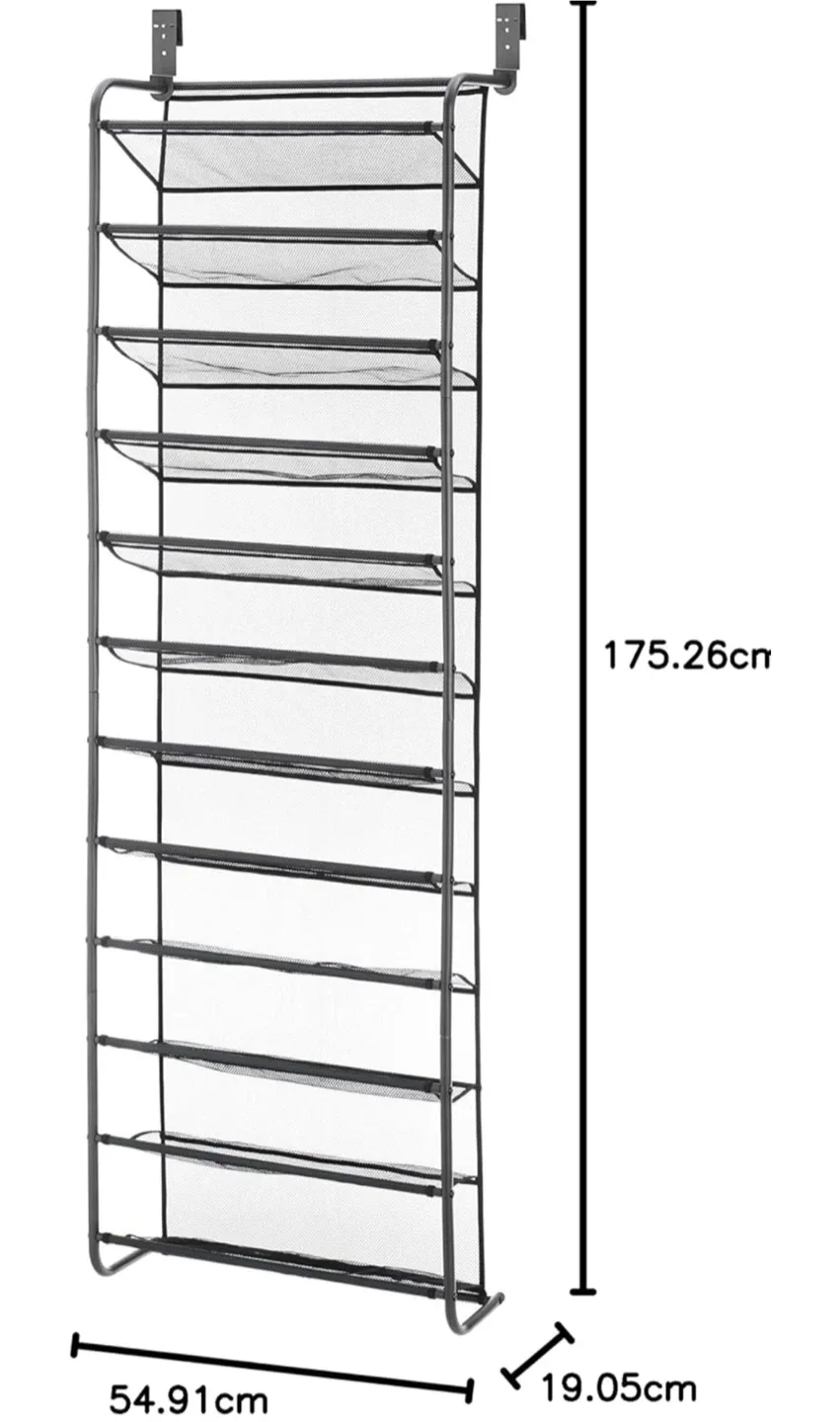 Tall Black Shoe Rack image indicator(7)