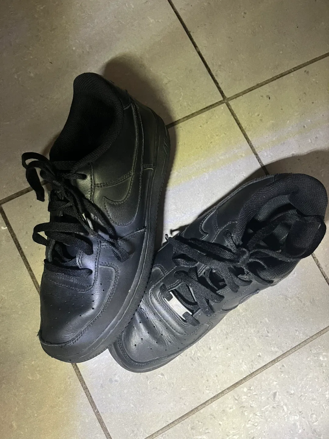 Nike Air Force 1 Low Black Sneakers image indicator(3)