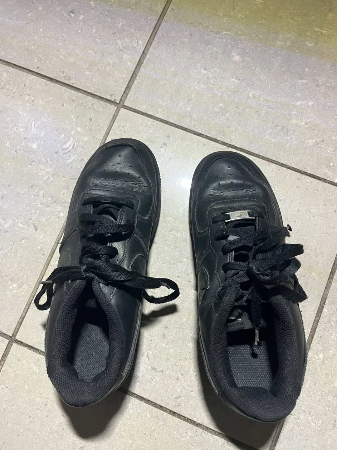 Nike Air Force 1 Low Black Sneakers image indicator(2)