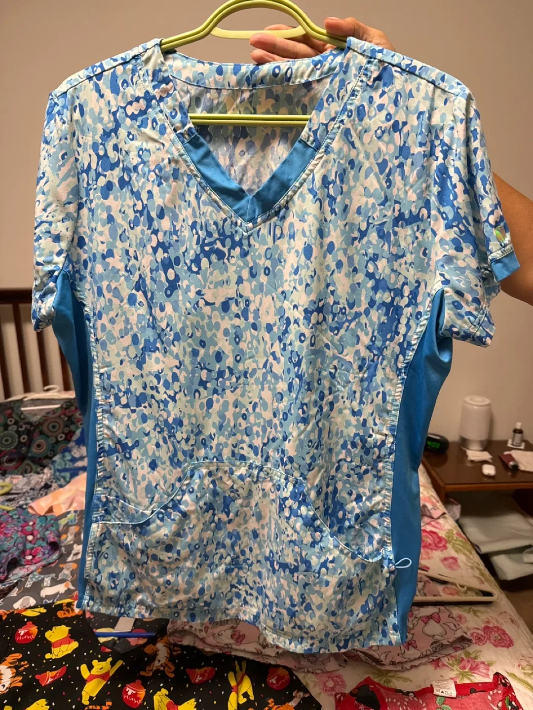 Assorted Scrub Tops - Various Patterns & Sizes thumbnail