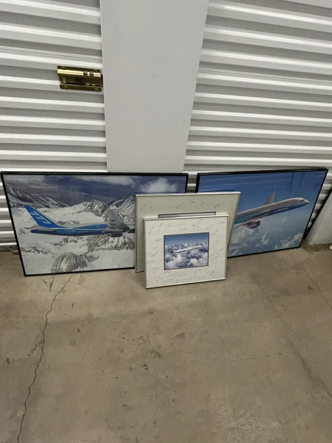 Framed Airplane Art - Set of 4 thumbnail