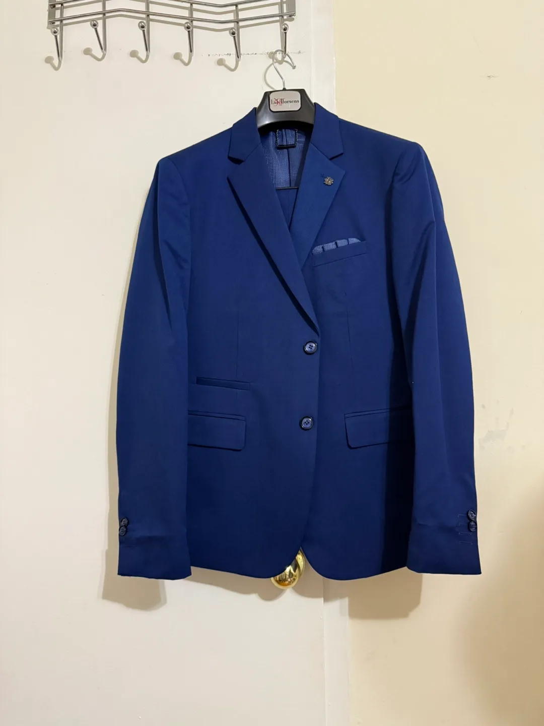 Lief Horsens Blue Suit - Size 40R royal suit, 34R Pants thumbnail