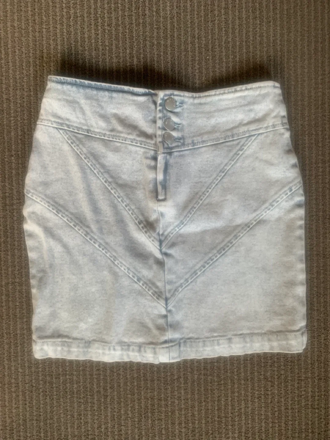 MINKPINK Denim Mini Skirt - Size S thumbnail