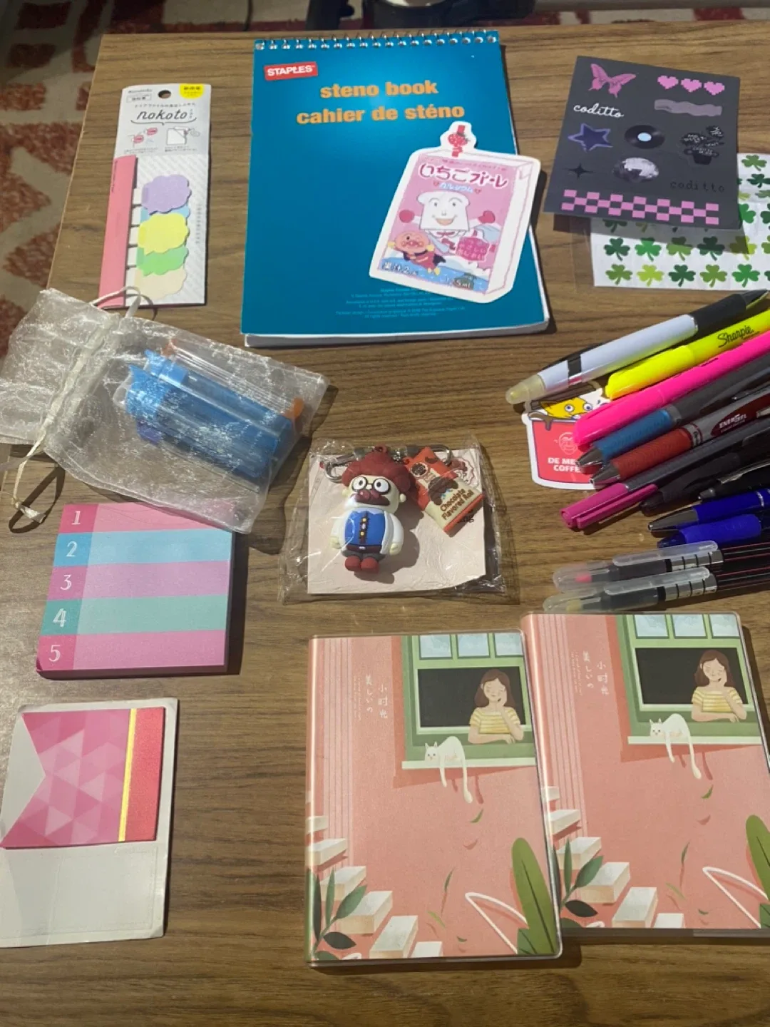 Stationery Bundle: Notebook, Pens, Stickers image indicator(2)