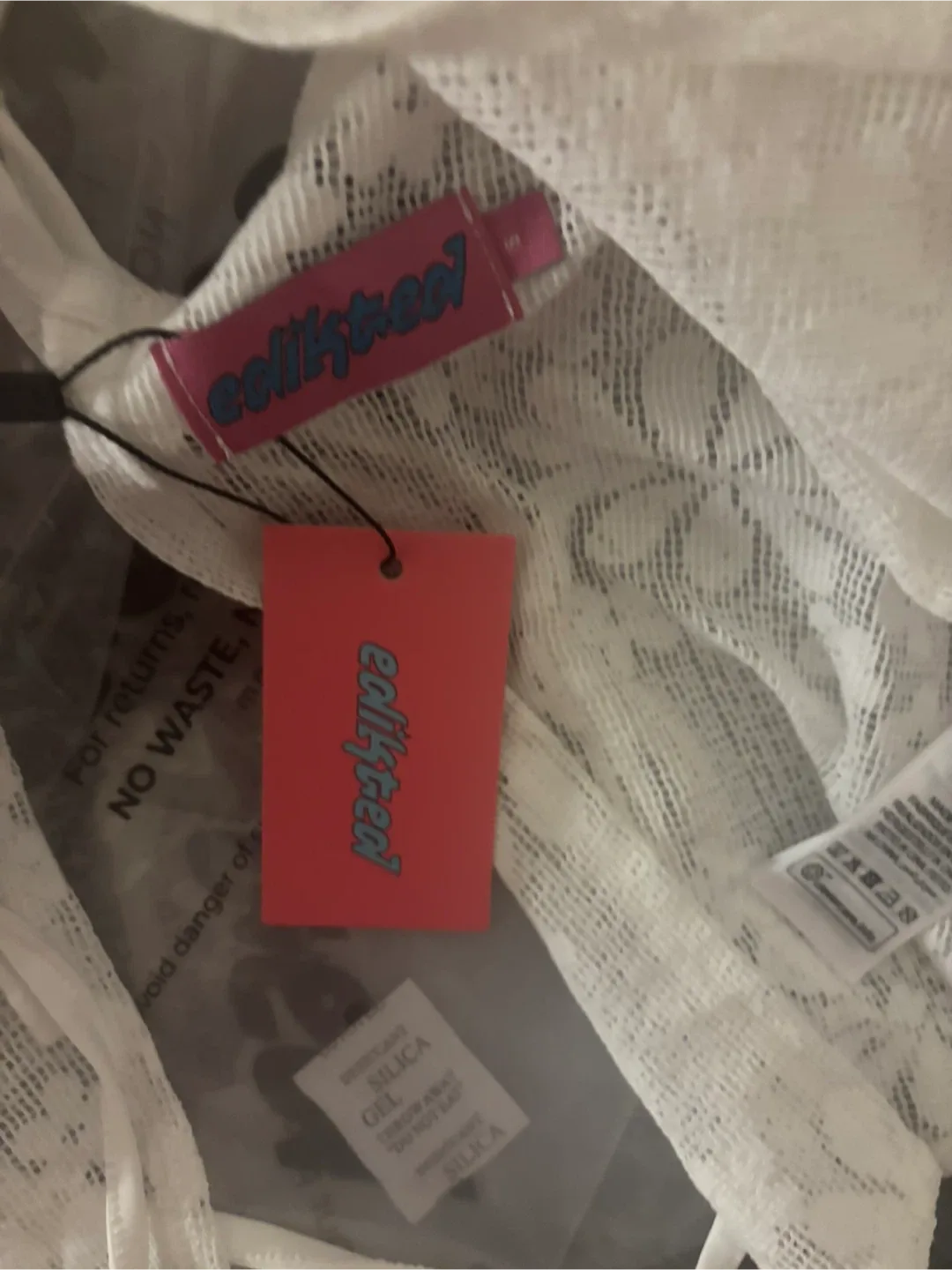 Edikted White Lace Top - Size S image indicator(3)