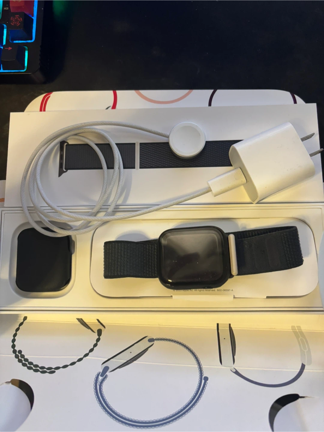 Apple Watch series 9 45 mm with Box and Accessories