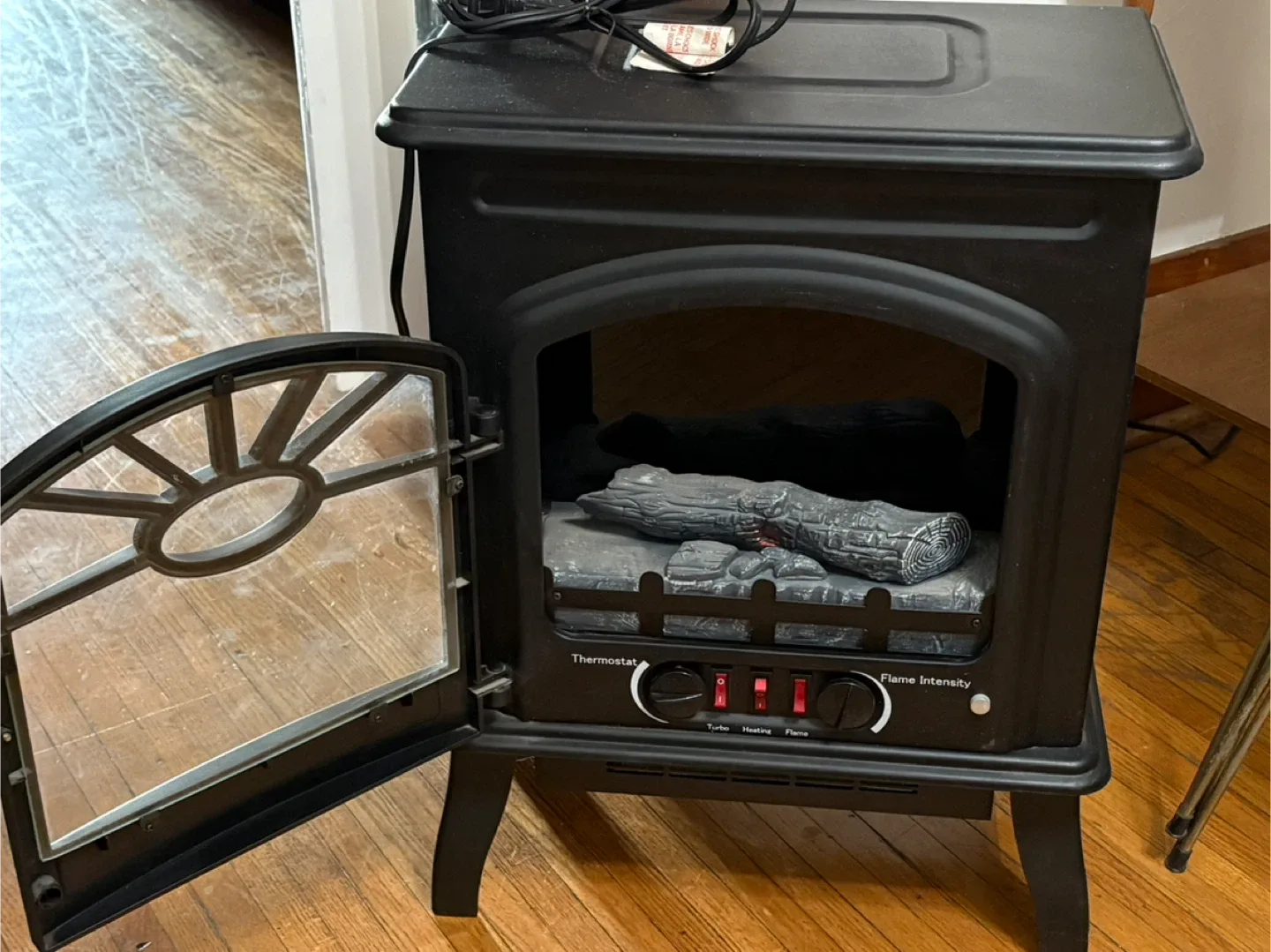 Electric Stove Heater - Black image indicator(5)
