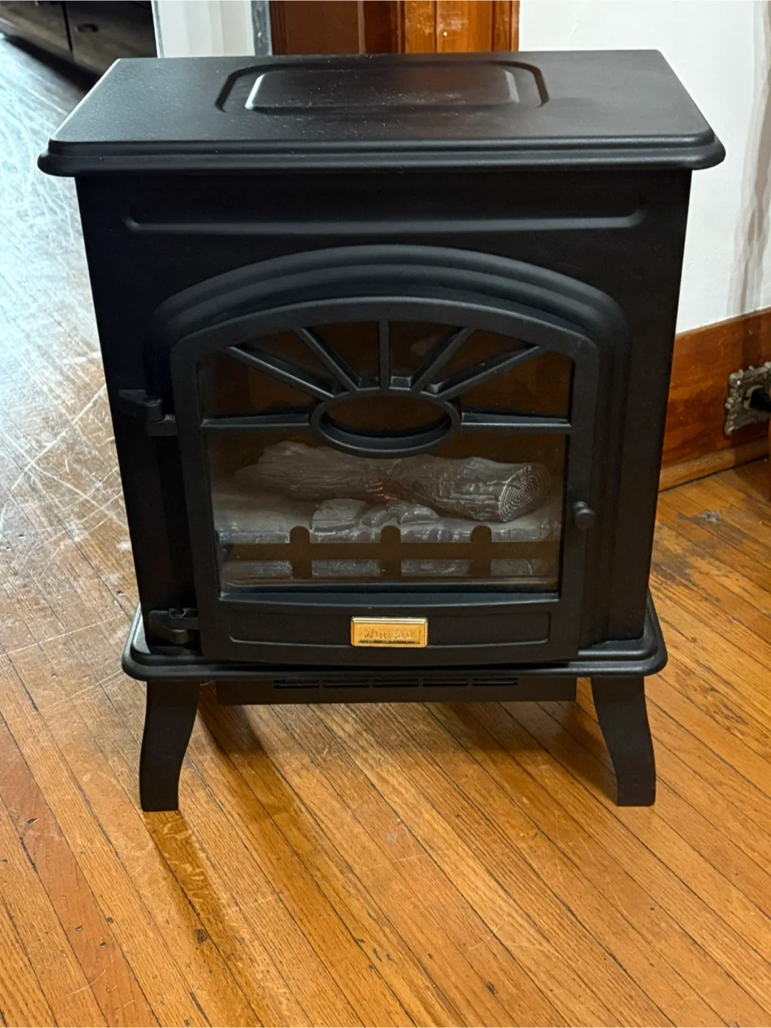 Electric Stove Heater - Black