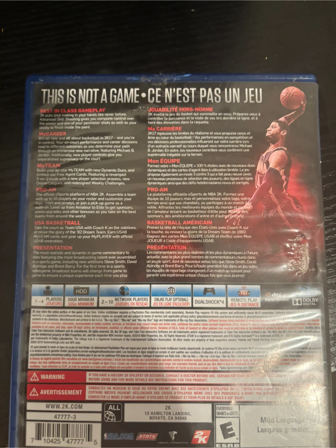 NBA 2K17 - PS4 Game - photo 2