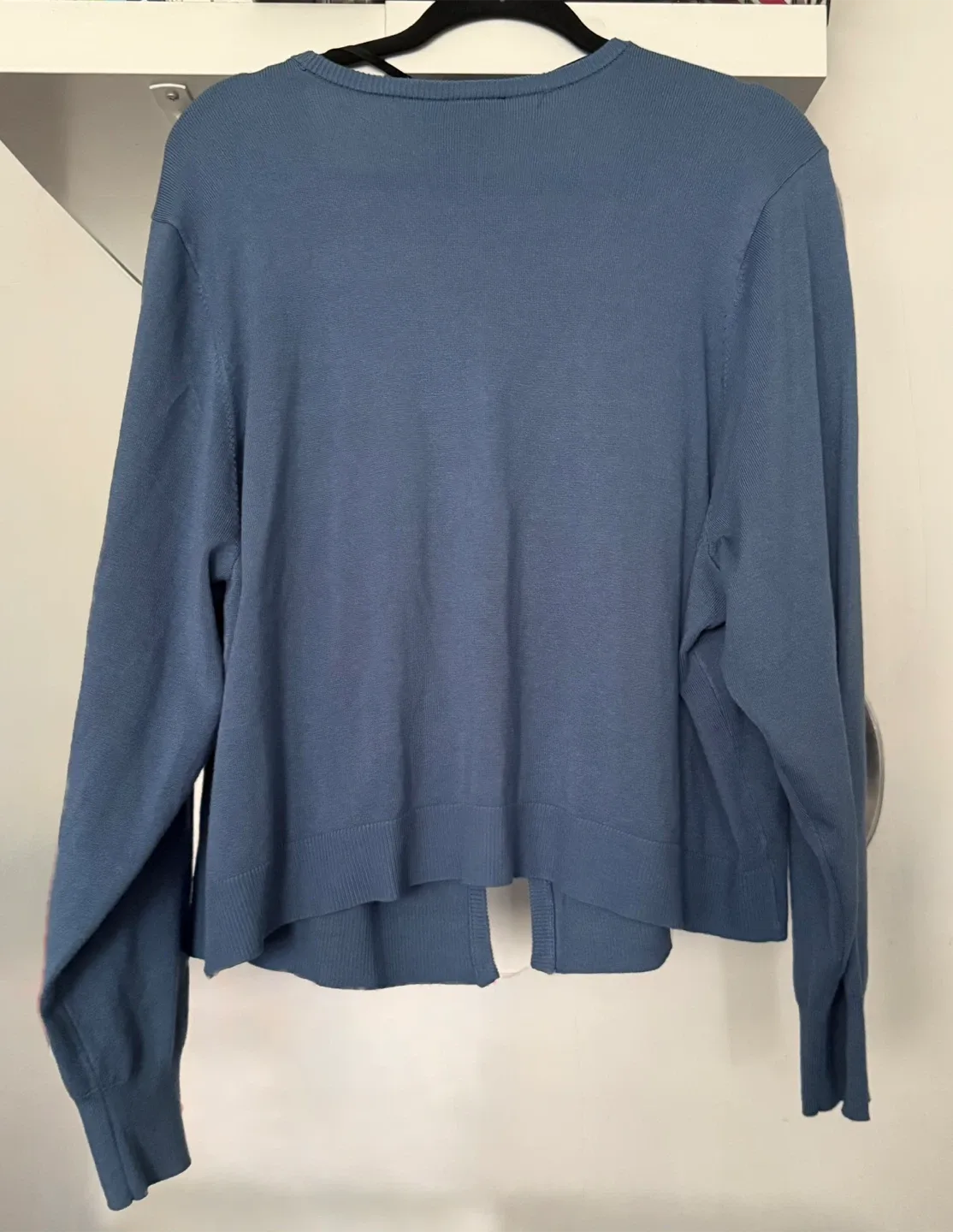 Torrid 4X Blue Cropped Sweater Shrug – NWT image indicator(4)