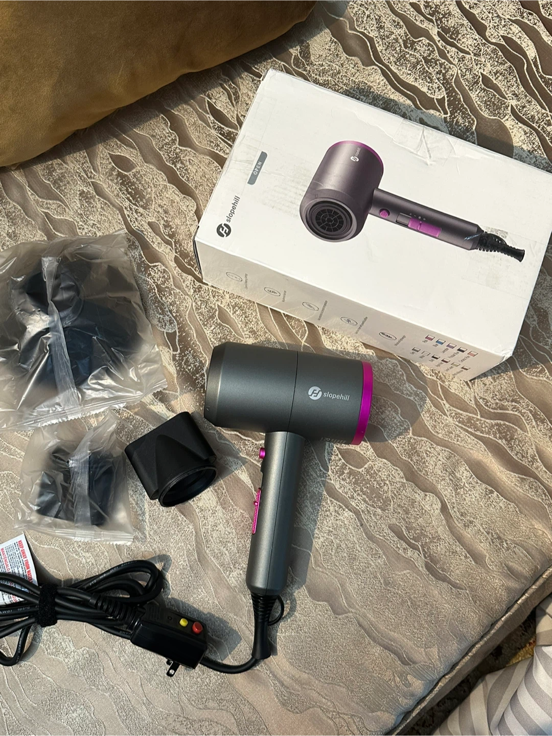 Slopehill ion hair dryer new - photo 3