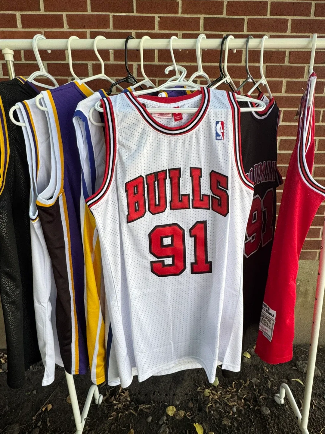 Adidas Dennis Rodman Bulls Jersey Large - XL image indicator(3)