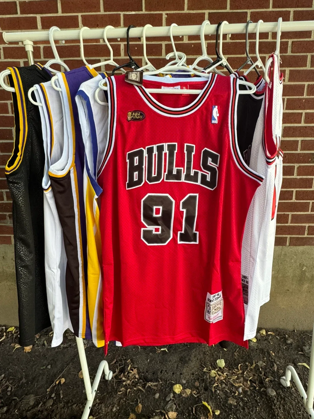 Adidas Dennis Rodman Bulls Jersey Large - XL image indicator(5)