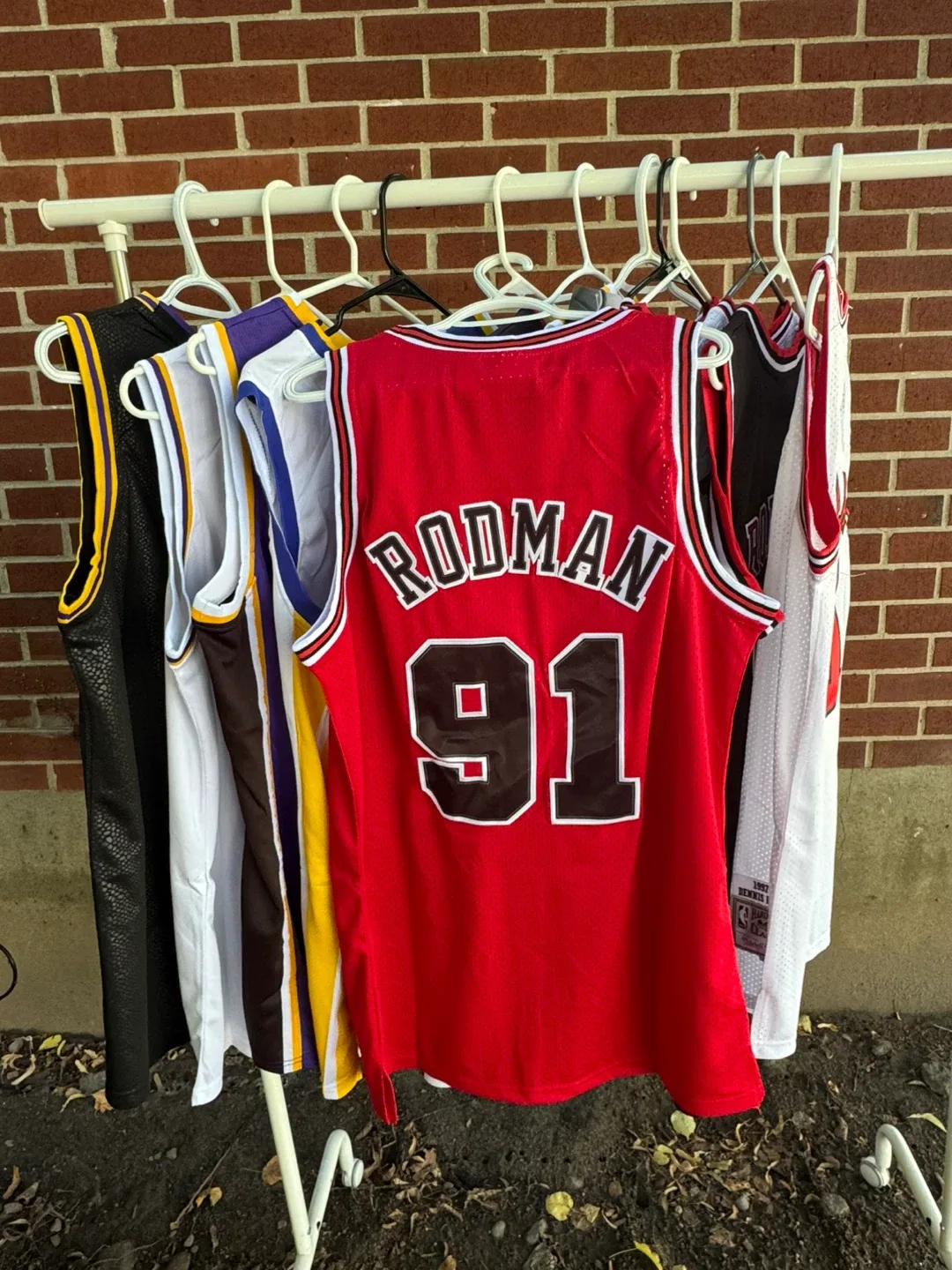 Adidas Dennis Rodman Bulls Jersey Large - XL image indicator(6)