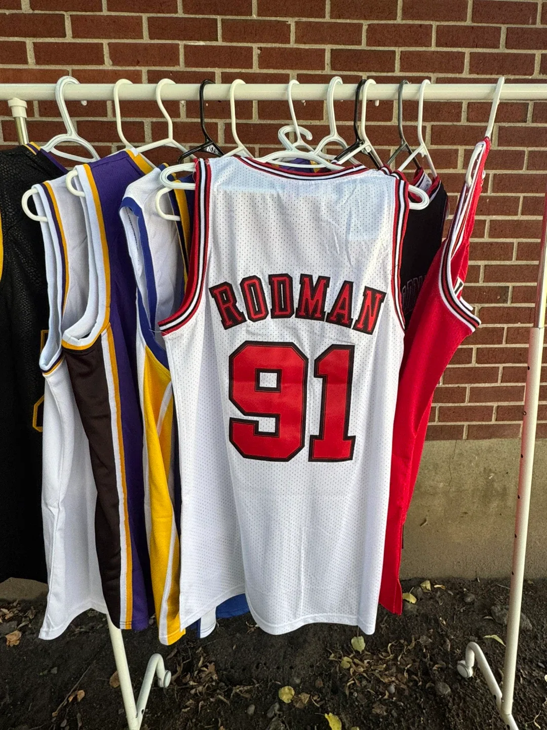 Adidas Dennis Rodman Bulls Jersey Large - XL image indicator(4)
