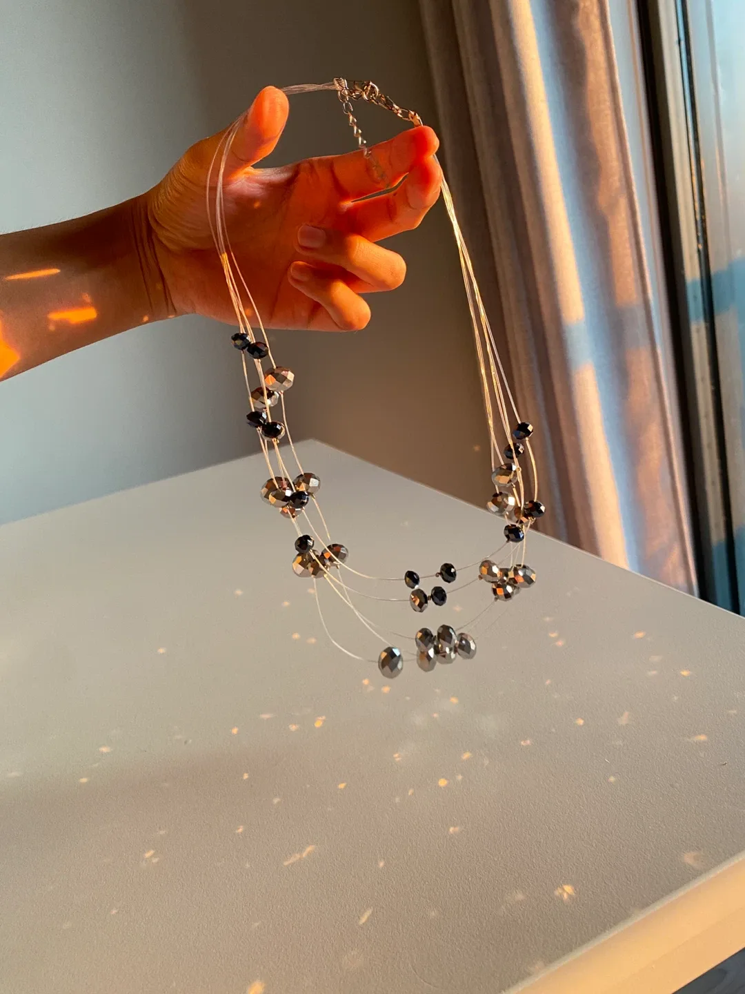 Floating Beads Necklace image indicator(2)