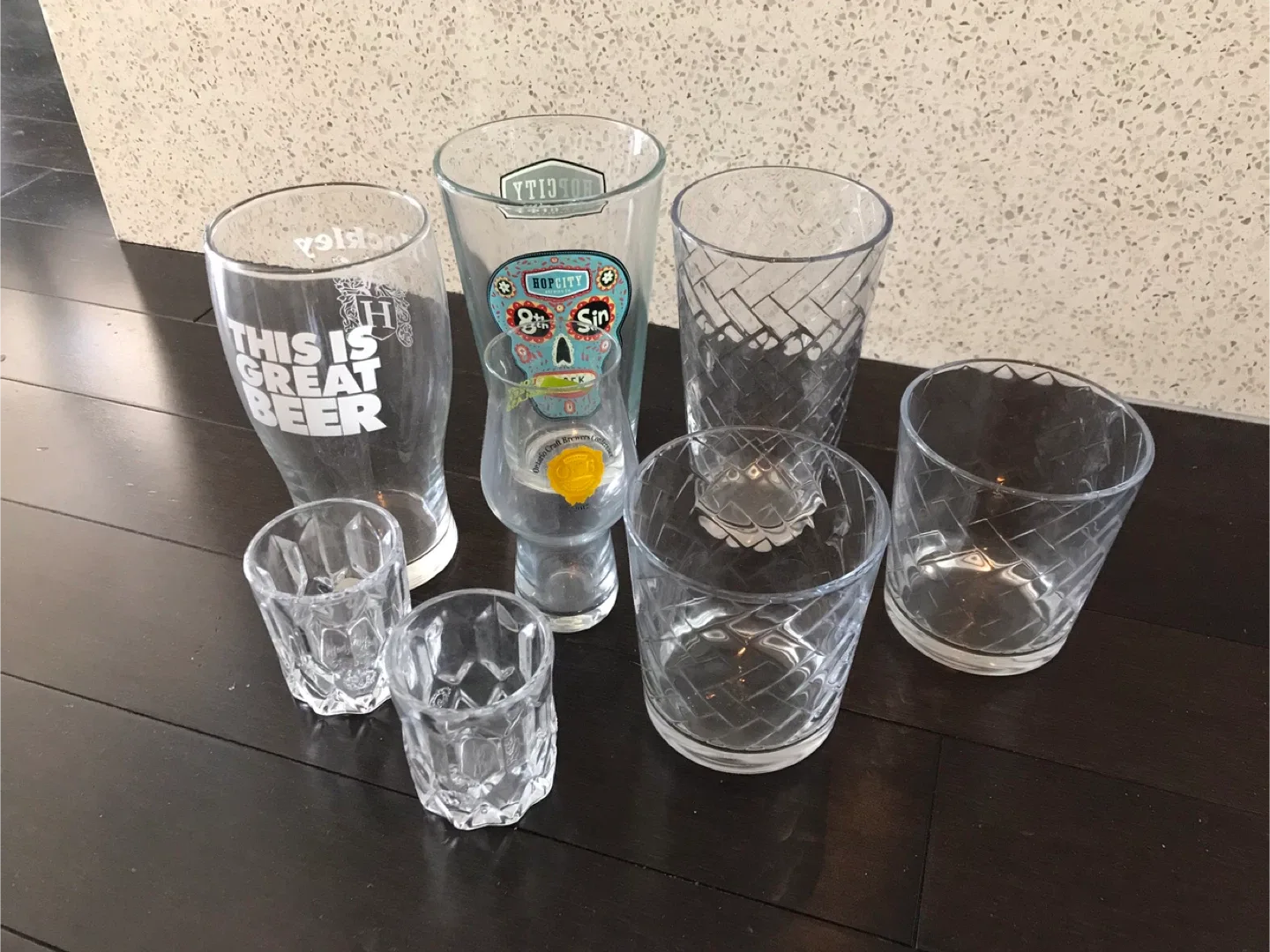 Assorted Glasses thumbnail